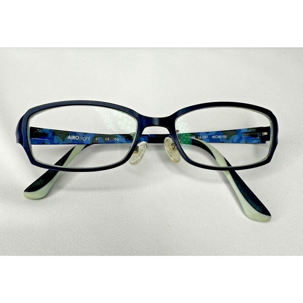 AIRO Light 41-15G NV/CAM ULTEM Eyeglasses 48-15-130 Navy Camouflage FRAME ONLY